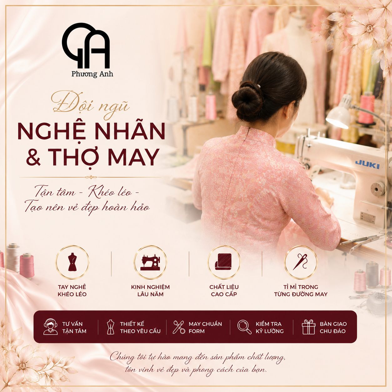 ĐỘI NGŨ NGHỆ NHÂN & THỢ MAY